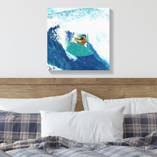 Großer Tag Leinwanddruck (Insitu (Schlafzimmer))