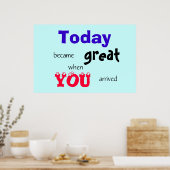 Großer Tag Poster (Küche)