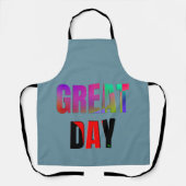 Großer Tag. Schürze (Vorderseite)