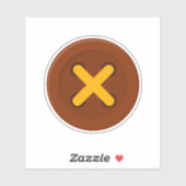 Großer Tastenaufkleber Aufkleber (Blatt)