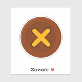 Großer Tastenaufkleber Aufkleber