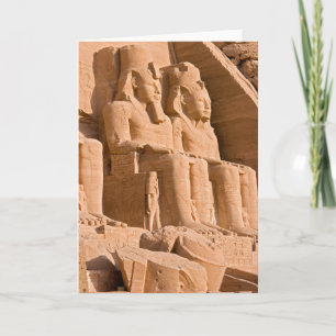 Großer Tempel von Abu Simbel - Ramses II. - Ägypte Karte