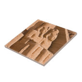 Großer Tempel von Abu Simbel - Ramses II - Ägypten Fliese (Seite)