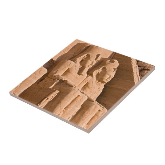 Großer Tempel von Abu Simbel - Ramses II - Ägypten Fliese (Seite)
