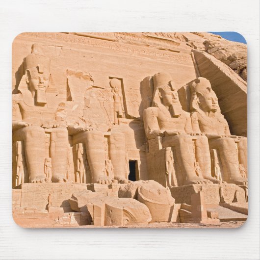 Großer Tempel von Abu Simbel - Ramses II - Ägypten Mousepad (Vorne)