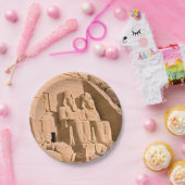 Großer Tempel von Abu Simbel - Ramses II - Ägypten Pappteller (Party)