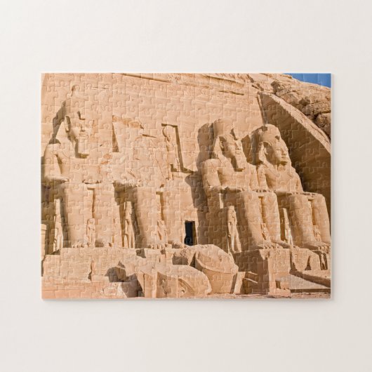 Großer Tempel von Abu Simbel - Ramses II - Ägypten Puzzle (Horizontal)
