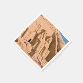 Großer Tempel von Abu Simbel - Ramses II - Ägypten Serviette (Ecke)