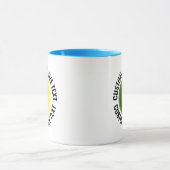 Großer Text HELLBLAU Combo 11oz Individueller Tenn Tasse (Zentrum)