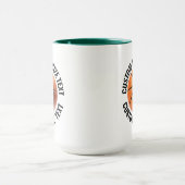Großer Text HUN. GREEN Combo 15oz Individueller Ba Tasse (Zentrum)