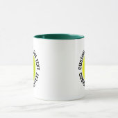 Großer Text HUN. GRÜN Combo 11oz Individueller Pic Tasse (Zentrum)