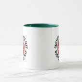 Großer Text JÄGERGRÜN Kombination 11oz Individuell Tasse (Zentrum)