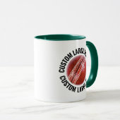Großer Text JÄGERGRÜN Kombination 11oz Individuell Tasse (VorderseiteRechts)