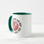 Großer Text JÄGERGRÜN Kombination 11oz Individuell Tasse (Vorderseite Links)