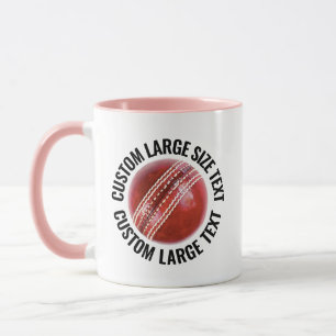 Großer Text PINK Combo 11oz Kundenspezifisches Cri Tasse