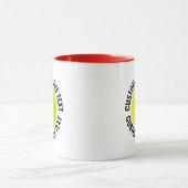 Großer Text ROT Combo 11oz Individueller Picklebal Tasse (Zentrum)