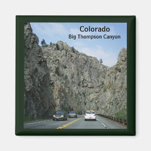 Großer Thompson Schlucht-Magnet Colorados Magnet