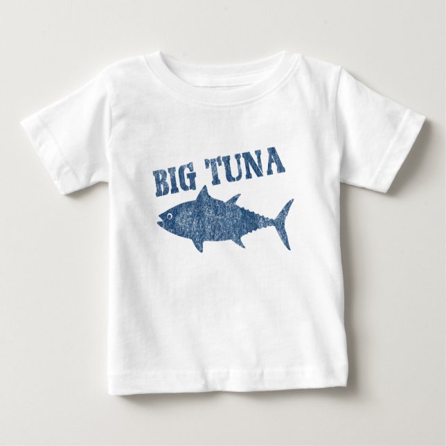 Großer Thunfisch Baby T-shirt (Vorderseite)