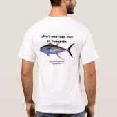 Großer Thunfisch-Erholungsort T-Shirt (Rückseite)
