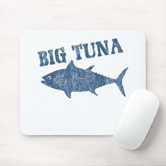 Großer Thunfisch Mousepad (Mit Mouse)