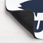 Großer Thunfisch Mousepad (Ecke)