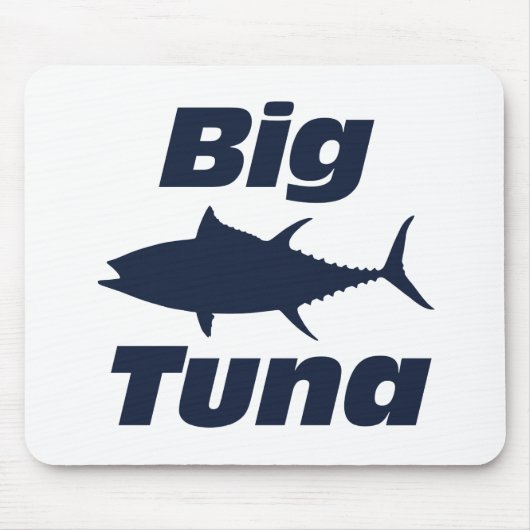 Großer Thunfisch Mousepad (Vorne)