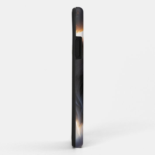 Großer Tierwolf Case-Mate iPhone Hülle (Hinten/Rechts)