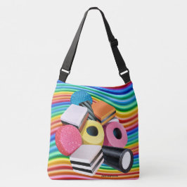 Großer Tote Tasche. Candy Allsorts Kaskade Tragetaschen Mit Langen Trägern