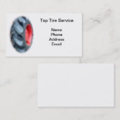 Großer Traktor-Reifen Visitenkarte (Vorne/Hinten)