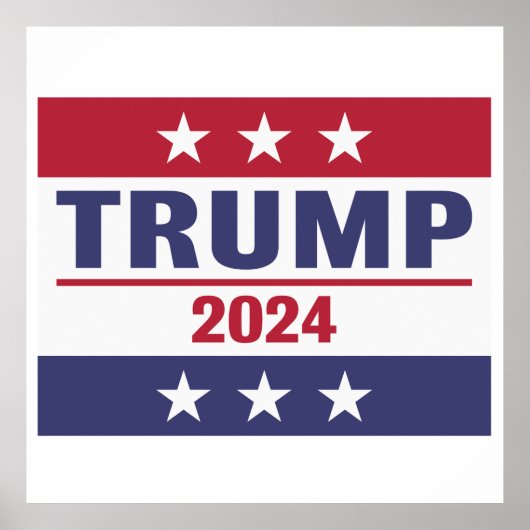 Großer Trump 2024 Poster (Vorne)
