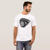 Großer Turbo-T - Shirt durch BoostGear.com (Vorne ganz)