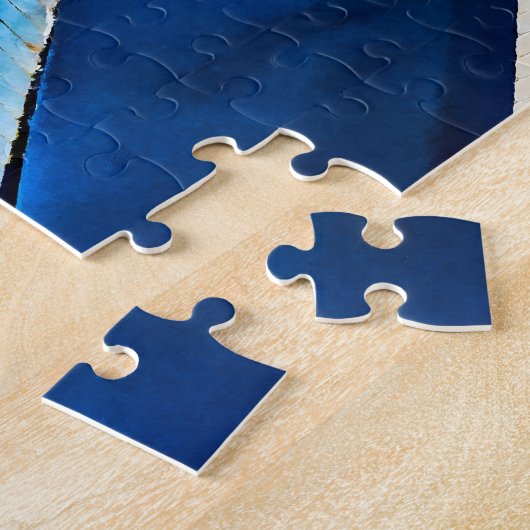 Großer Turboprop-Motor, Propeller Puzzle (Seite)