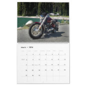 Großer Tyrann-Motorrad-Kalender Kalender (Mär 2026)