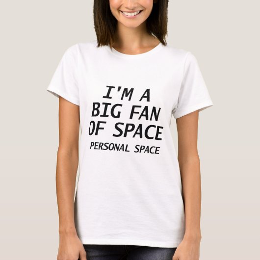 Großer Ventilator des Privatraums T-Shirt (Vorderseite)
