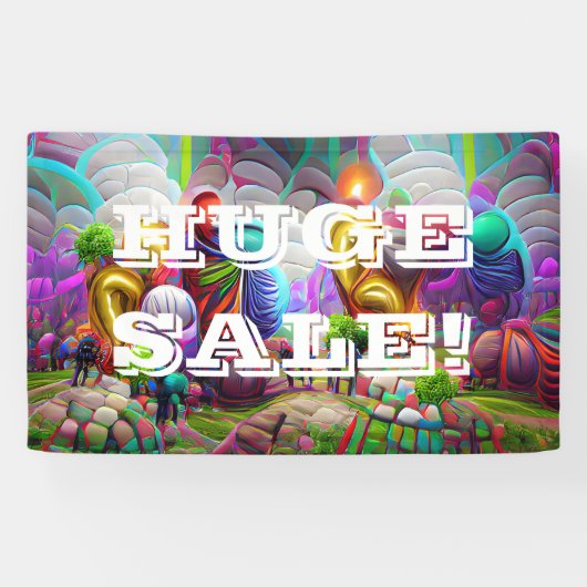 Großer Verkauf Vinyl Banner 3' x 5' Banner (Horizontal)