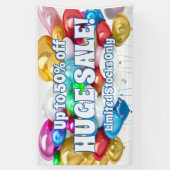 Großer Verkauf Vinyl Banner 3' x 5' Banner (Vertikal)