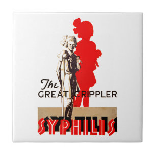 Großer Verkrüppeler ~ Syphilis Fliese