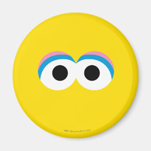 Großer Vogel großes Gesicht Magnet