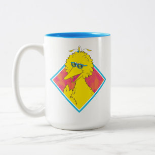 Großer Vogel   Tropen-Abzeichen Zweifarbige Tasse