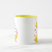 Großer Vogel Valentinstag Tasse (Zentrum)