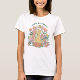 Großer Vogel   Wachsende Freundlichkeit Florales G T-Shirt