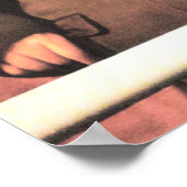 Großer Vorsitzender Mao Zedong 1968 Chinesische KP Poster (Ecke)