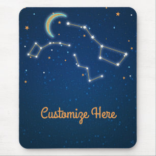 Großer Wagen Sternengucker Konstellation Himmelskö Mousepad