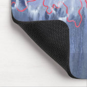 Großer Wagen und Pleaides Mousepad (Ecke)