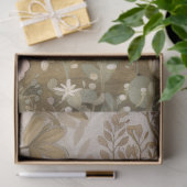 Grosser Wald Florals & Rabbit Dekoupage Seidenpapier (Geschenk)