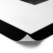 Großer Wall-Badprint Poster (Ecke)