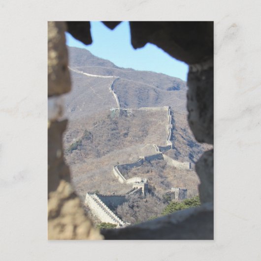 großer Wandblick Postkarte (Vorderseite)