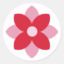 Großer Weihnachtsstern Rot und Rosa Feiertagsaufkl