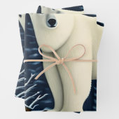 Großer weißer Bär im Norden Geschenkpapier Set (Beispiel)