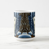 Großer weißer Bär im Norden Kaffeetasse (Mittel)